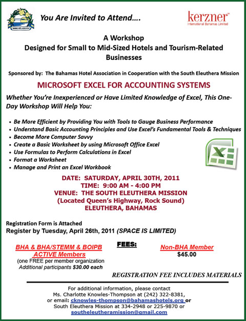 Excel Training Workshop