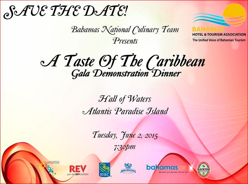 A Taste Of The Caribbean: SAVE THE DATE