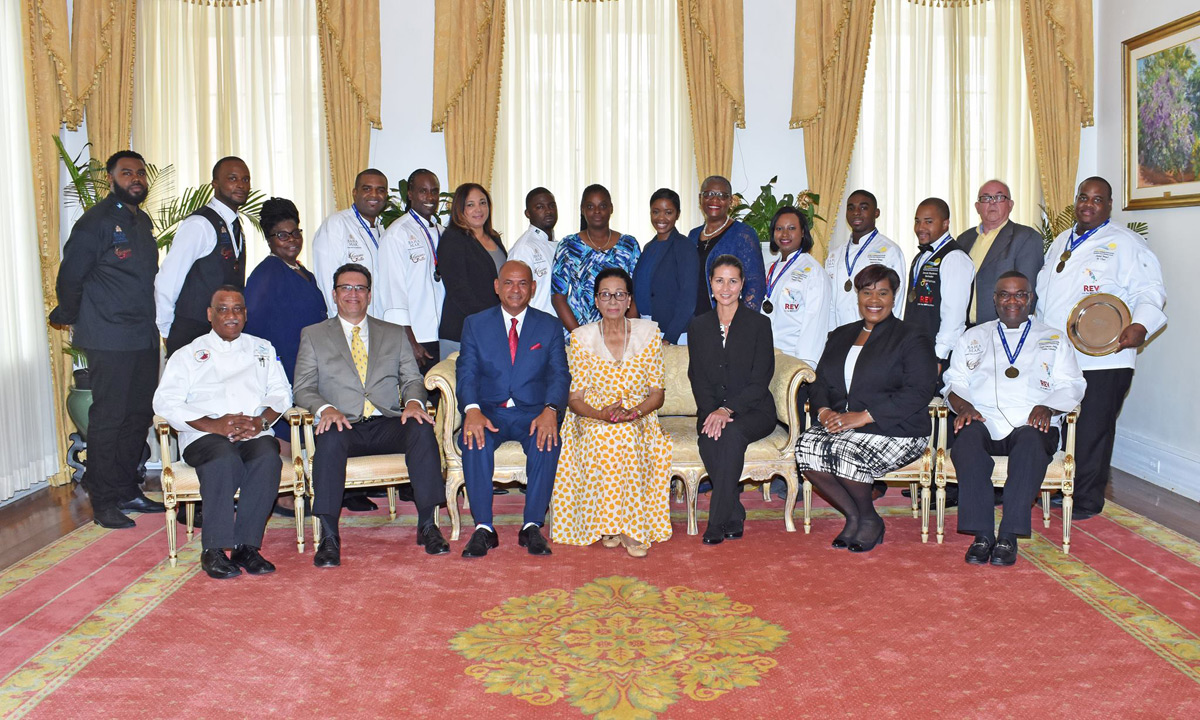 Governor General Welcomes Award Winning National Culinary Team and Sponsors