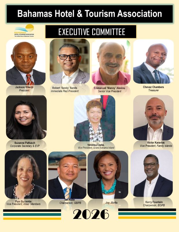 portrait of BHTA Executive Committee